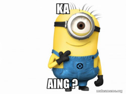 Thoughtful Minion 