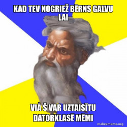 Advice God