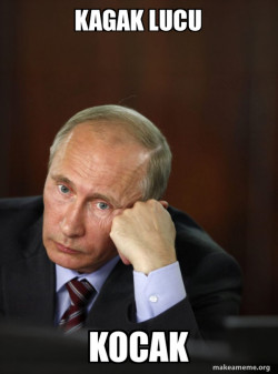 Contemplative Putin