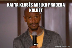 Dave Chapelle (Fucking Up)
