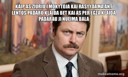 Ron Swanson : I am a Simple Man