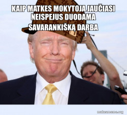 Scumbag Donald Trump