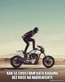 Keanu Reeves Stunt Bike