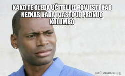Confused Black Man