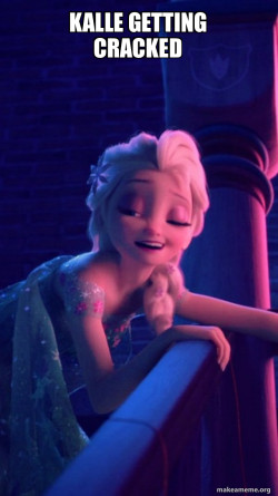 Drunk Elsa