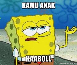Tough SpongeBob