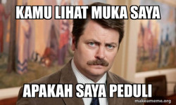 Ron Swanson : I am a Simple Man