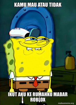 SpongeBob ngajak