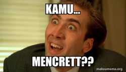 Sarcastic Nicholas Cage