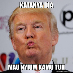 Donald Trump Kissing