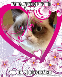 Grumpy cat Valentines Day