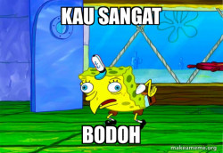 Mocking SpongeBob