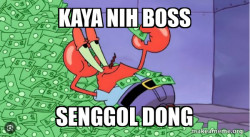 Mr Krabs Money