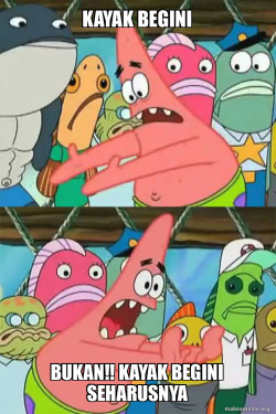 Push It Somewhere Else Patrick