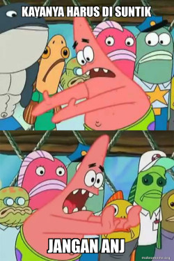 Push It Somewhere Else Patrick