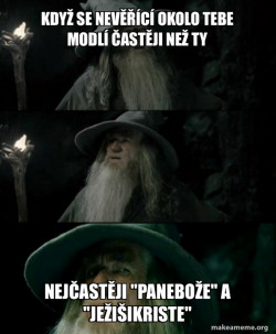 Confused Gandalf