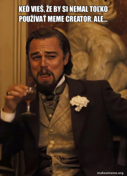 Leonardo DiCaprio Laughing Django
