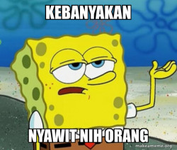 Tough SpongeBob