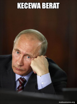 Contemplative Putin