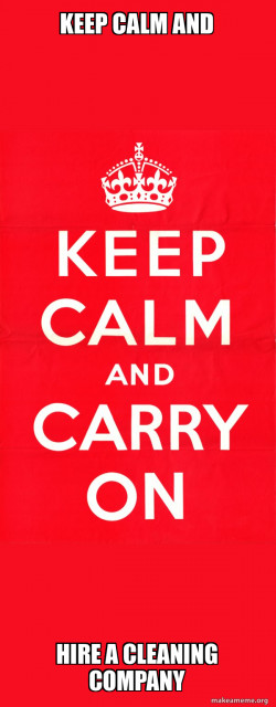Keep Calm and Carry On