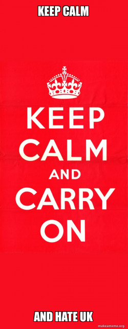 Keep Calm and Carry On