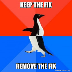the fix