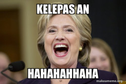 Hillary Clinton Laughs