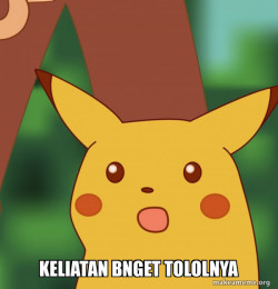 Surprised Pikachu
