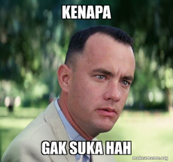 Forrest Gump just like that