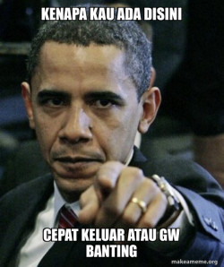 Angry Obama