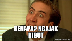 Sarcastic Nicholas Cage