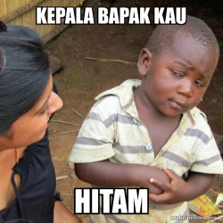 Skeptical Third World Kid
