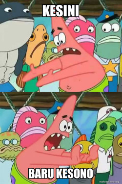 Push It Somewhere Else Patrick