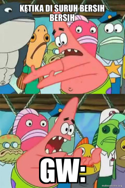 Push It Somewhere Else Patrick