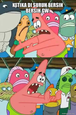Push It Somewhere Else Patrick