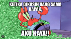 Mr Krabs Money