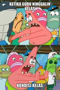 Push It Somewhere Else Patrick