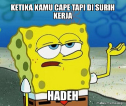 Tough SpongeBob