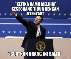 BUATKAN ORANG INI SALTO