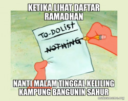 To Do List - Nothing