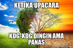 kadang kadang upacara