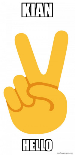 Peace Sign Emoji
