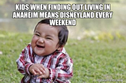 Evil, scheming toddler