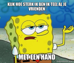Tough SpongeBob