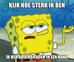 Tough SpongeBob