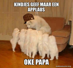 Scumbag Storytelling Dog
