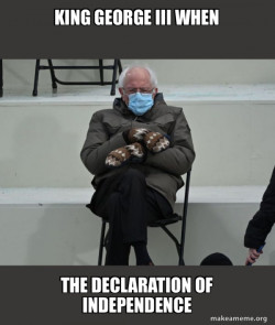 Bernie Sanders at the Inauguration