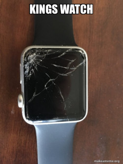 Broken Apple Watch