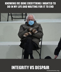 Bernie Sanders at the Inauguration