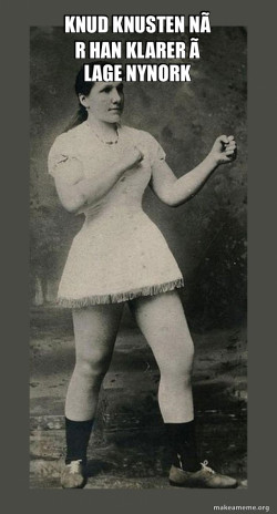 Overly Manly Woman